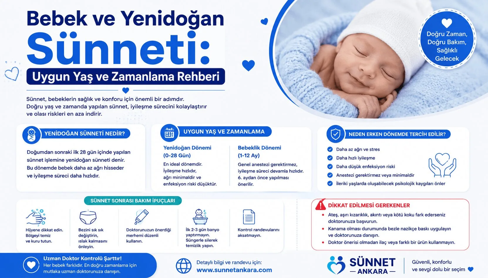 Bebek ve Yenidoğan Sünneti: Uygun Yaş ve Zamanlama Rehberi